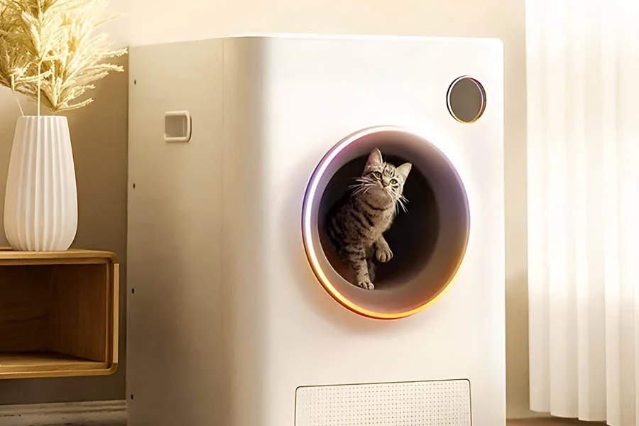 electronic kitty litter box